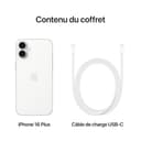 Apple iPhone 16 Plus (128GB) - White - 6