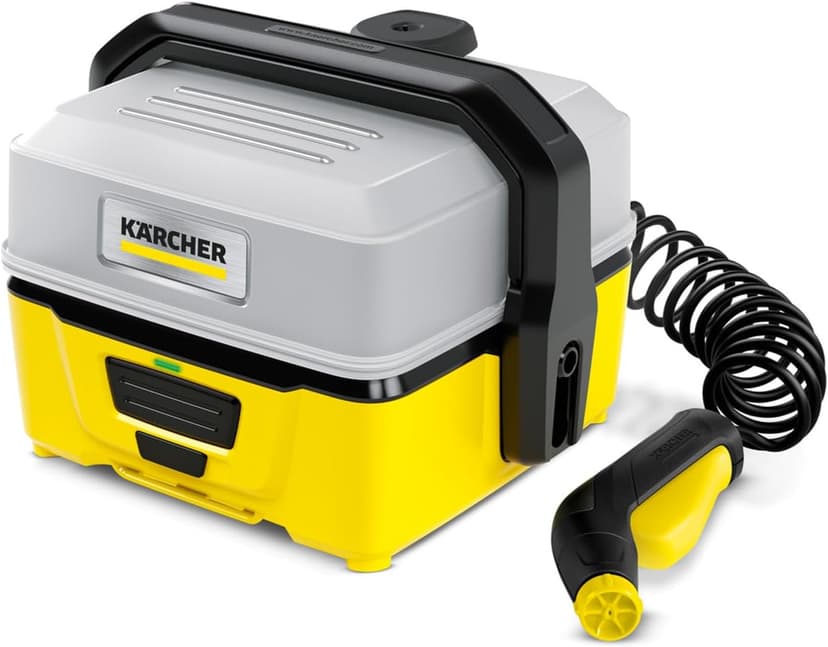 Kärcher Niederdruckreiniger Mobile Outdoor Cleaner OC 3 + Bike Akku (1.680-017.0) Gelb - 1