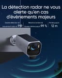 eufy Security S3 Pro (eufyCam 3 Pro), 4K Camera Surveillance WiFi exterieure sans Fil avec Panneau Solaire, Vision Nocturne MaxColor, Reconnaissance faciale IA, Stockage Local, aucuns Frais mensuels - 5