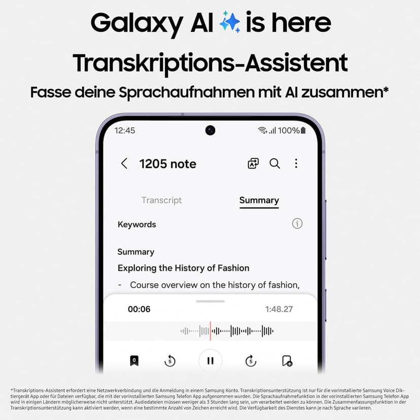 Samsung Galaxy S24 AI, cellulare Android senza contratto, 8 GB RAM, 256 GB, fotocamera 50 MP, batteria a lunga durata, onice nero, produttore 3 anni - 4