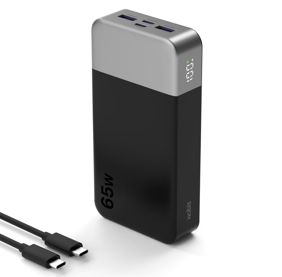 NOBIS 65W Batterie Externe 20000mAh, Batterie Externe Cha…