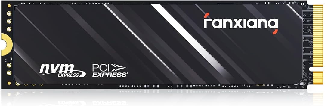 fanxiang NVMe M.2 2280 SSD 500GB, Up to 3200MB/s, PCIe Gen3 x4, Compatible with Windows/Mac OS - S501Q