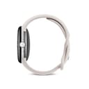 Google Pixel Watch 4 (41 mm) - Android smartwatch with Domed Display, Comprehensive Health and Fitness Tracking and Help from Gemini - Polished Silver Aluminium Case - Porcelain Active Band - Wi-Fi - 3