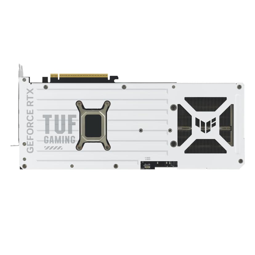 ASUS TUF Gaming GeForce RTX 5070 Ti 16GB GDDR7 BTF White OC Edition Graphics Card (NVIDIA DLSS 4, 3,125-Slot, PCIe 5.0, 3X DisplayPort 2.1b, 2X HDMI 2.1b, GC-HPWR, White, TUF-RTX5070TI-O16G-BTF-WHITE) - 4