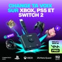 Voicemod Key - VMKey Modificateur de Voix en Temps Réel et Soundboard pour Consoles de Jeu (Compatible avec PS5, PS4, Xbox, SWITCH2) - 2