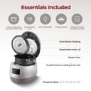 CUCKOO CMC-QSB501S Pressure Cooker, 304(18/10) Stainless Steel with Xwall Coated Inner Pot, Gold/White - 2