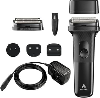Andis 562711 Kit de rasoir à feuille de titane inFORM, ba…