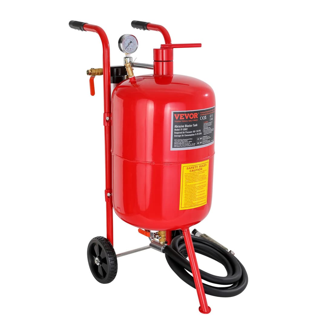 VEVOR Sableuse Pneumatiques en Acier, Machine de Sablage …