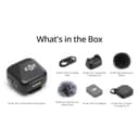 DJI Mic Mini Transmitter (Infinity Black), Wireless Lavalier Microphone, Ultralight, Detail-Rich Audio, OsmoAudio, Noise Cancelling, Clip On Bluetooth Phone Microphone for Camera/iPhone/Android - 6