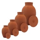 Olla Clay Vessel, Plant Watering Device, Terracotta Vacation Plant Waterer, Self Watering Device for Outdoor Plants 5L - 8