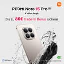 XIAOMI Redmi Note 15 Pro 5G, Smartphone 8+512 GB, Massive 6580mAh Battery, IP66/IP68, New 200MP Camera, 6.83" AMOLED Display, Black, Warranty 2 years, Charger Not Included - 2