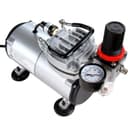 Timbertech Airbrush Kit with Air Compressor ABPST05 With Powerful Airflow and High Working Pressure for Hobbies Crafts Nail Art Tattoos Cake Decorating Cosmetics Auto-Motorcycle Graphics and so on - 3