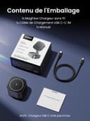 UGREEN MagFlow for MagSafe Charger Qi certified, 2-in-1 Wireless Charger Stand, Magnetic Charging Station, Compatible with iPhone Air/17/16/15/15 Plus/15 Pro/15 Pro Max/14/13/12, AirPods 4/3/2/Pro 3/2 - 9