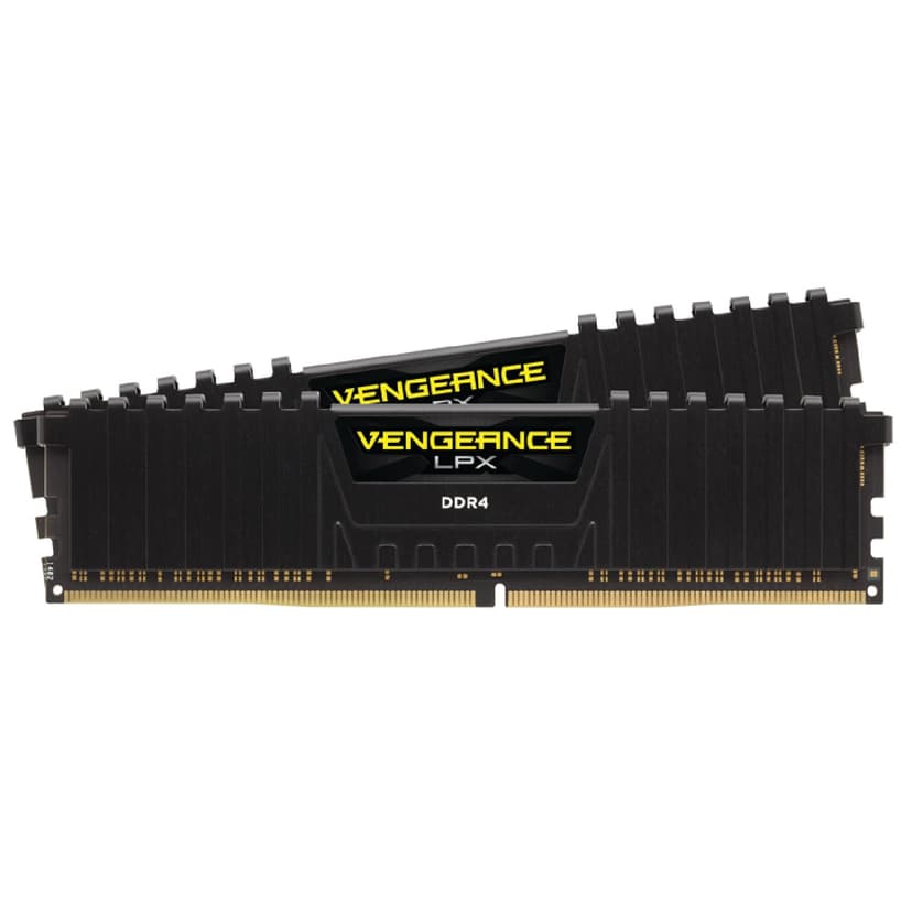 Corsair Vengeance LPX DDR4 RAM 32Go (2x16Go) 3200MHz CL16 Intel XMP 2.0 Mémoire d'ordinateur - Noir (CMK32GX4M2E3200C16) - 1