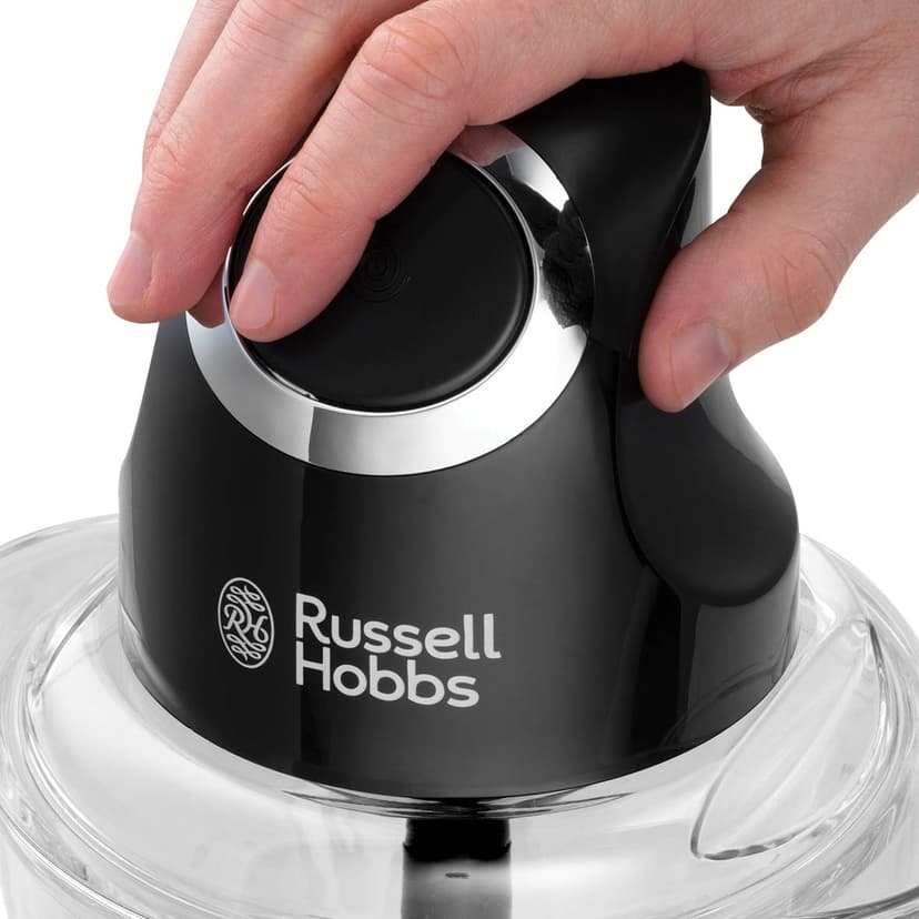 Russell Hobbs Electric Mini Chopper, 500 ml, Black (Food Processor, Universal Chopper for Vegetables, Fruits and Meat) - 3