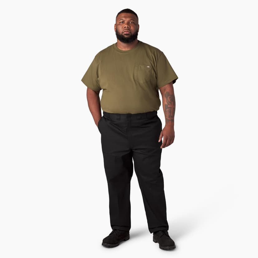 Dickies Original 874 Work Pants Pantalon d'affaires décontracté, Noir, 32W / 32L Homme - 5