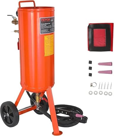 VEVOR High Pressure Sandblasting Kit 60-110 PSI Portable …