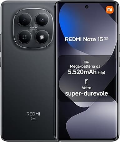 XIAOMI Redmi Note 15 5G, Smartphone 8+256 GB, Ultra-slim …