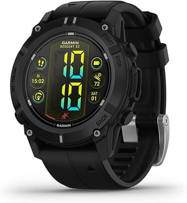 Garmin Descent G2, 46mm smartwatch & rugged multi GNSS Di…