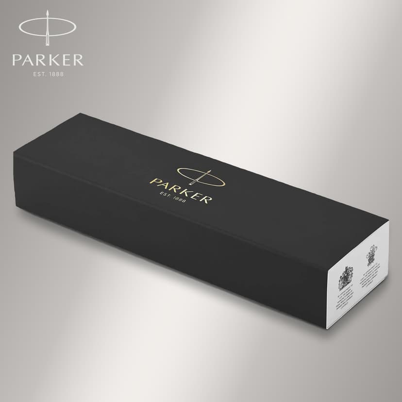 Parker IM Ballpoint Pen | Matte Black with Black Trim | Medium Point with Blue Ink Refill | Gift Box - 8