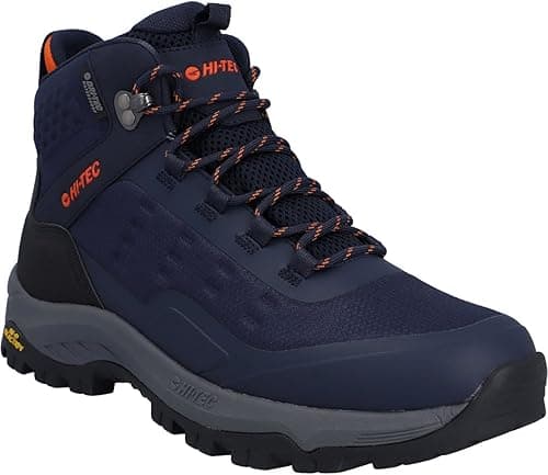 HI-TEC Homme Bottes de Sport Storm Expedition, Bleu Marine, 48.5 EU