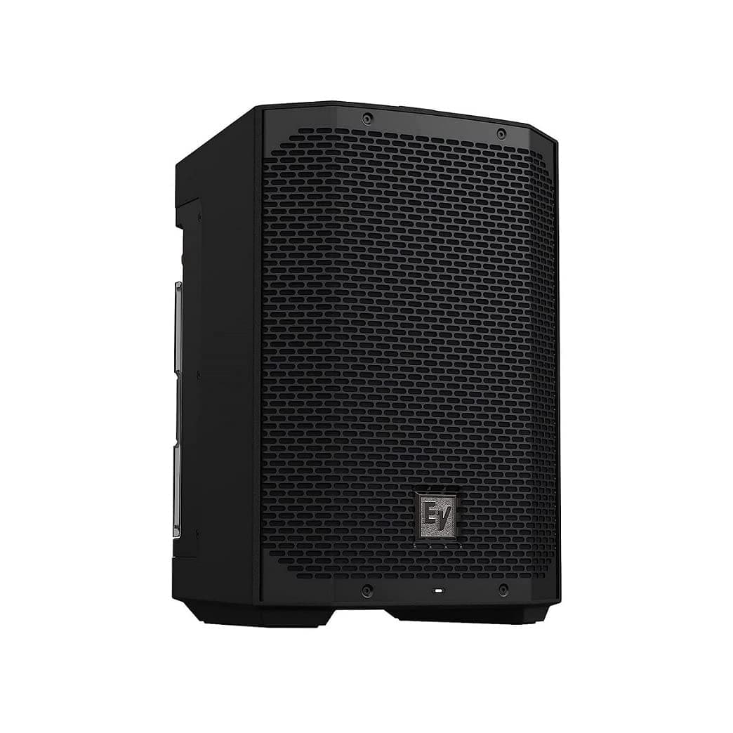Active Portable Speaker on Battery, Everse 8 by Electro-Voice. 200W Power, Extended Frequency Response, Sound Pressure 121 DB, Wide Direction, Speaker Ø8 + Tweeter Ø1.