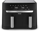 Tefal Dual Fryer without oil, 8.3 L capacity, 2 drawers of 5.2 L and 3.1 L, 7 automatic programs, digital screen, air fryer EY901810 - 1