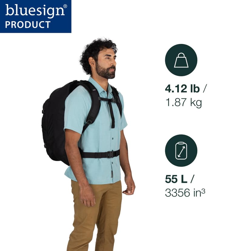 Osprey Farpoint 55 Black - 2