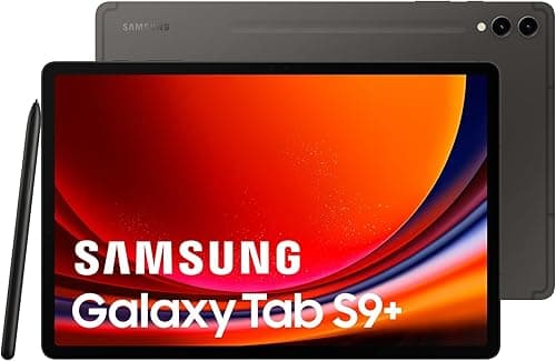 Samsung Galaxy Tab S9+ SM-X810N Qualcomm Snapdragon 256 GB 31.5 cm (12.4") 12 GB Wi-Fi 6 (802.11ax) Android 13 Graphite- SM-X810NZAAEUB