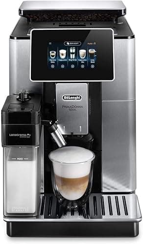 De'Longhi Primadonna Soul, Fully Automatic Bean to Cup, Espresso an Cappuccino Coffee Maker, ECAM610.75.mb, 2.2 liters, Black and Silver