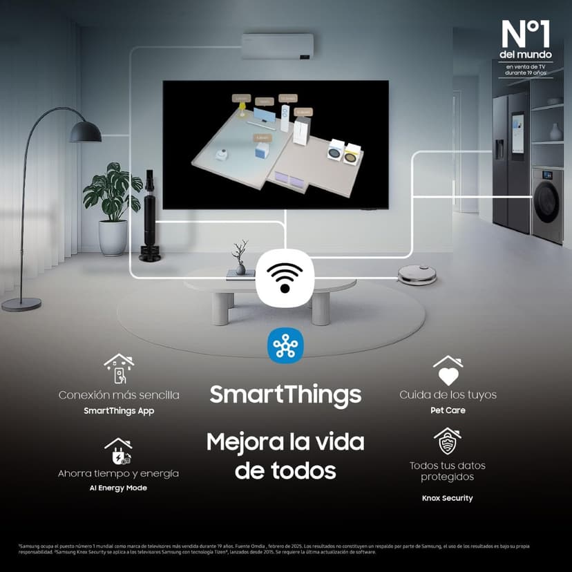 Samsung TV 65 Pouces OLED S85F 4K Smart TV avec Vision AI, Couleurs certifiées par Pantone TV Plus - 6