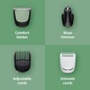 Philips Multigroom 3000 Series All-in-One 9-Piece Trimmer - Shaver and Clipper for Face, Head & Body, Self-Sharpening Skin-Friendly Blades, 12 Length Settings, Model MG3946/15 - 4
