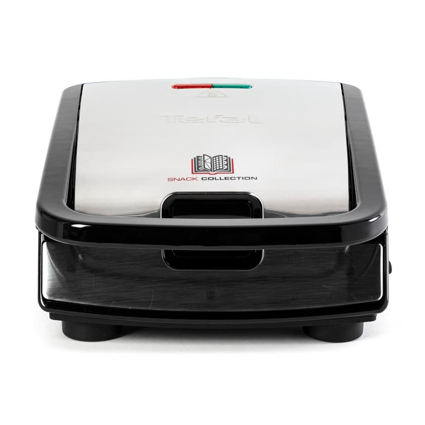 TEFAL MENAGE - Snack collection-700 W-2 jeux de plaques croques et gaufres-2 livrets de recettes-Noir inox - TEFAL MENAGE - FDS-119997 - 2