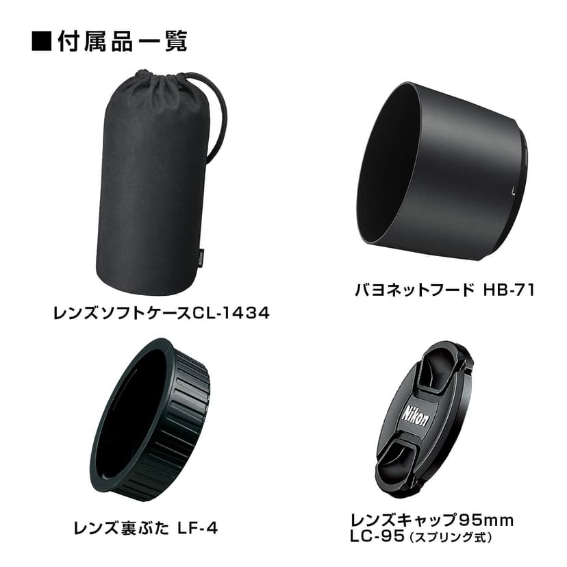 Nikon 200-500 mm/F 5.6 AF-S NIKKOR E ED VR lenses - 4