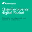 Bebeconfort Chauffe-biberon digital nomade, Chauffe-biberon portable pour bébé, Compact L6,5 x l6,5 x h8 cm, Poids léger (280 g), Écran digital, Batterie durable, Contrôle de la température - 2