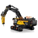 LEGO Technic Volvo EC500 Hybrid Excavator - Motorised Construction Vehicle Model Kit for Adults - incl. a Movable Boom Arm & Tracks plus Hammer & Shovel Tools - Gift Idea - 42215 - 4