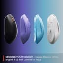 SteelSeries Rival 3 Wireless Gen 2 Gaming Mouse - 2.4GHz and Bluetooth - 18000 DPI TrueMove Air Optical Sensor - 60 Million Click Durability - Light-Weight - 100% PTFE Feet - White - 6