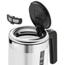 WMF KITCHENminis Bouilloire théière électrique en verre, 1 L, 1900 W, 5 niveaux de température, Maintien au chaud, Sans Fil, Qualité Schott Duran, Filtre thé intégré, Design Inox & Compact 0413180012 - 6