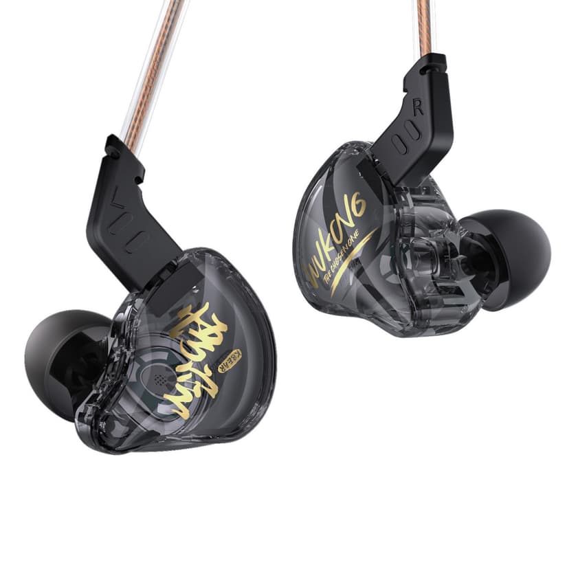 Yinyoo KBEAR MONKIE K01 Gaming Earphones HiFi In-ear Noise Cancelling Headset with 3.5mm Surround Plug Wired Earbuds for PC, PS5, Xbox, Switch - 1