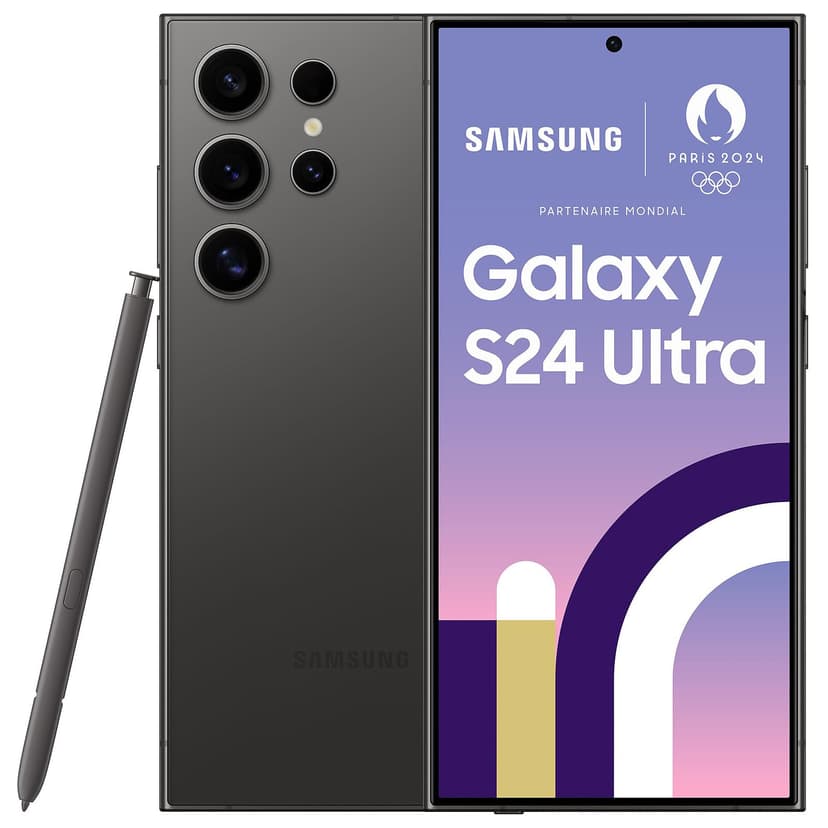 Samsung Galaxy S24 Ultra 17,3 cm (6.8") Double SIM 5G USB Type-C 12 Go 256 Go 5000 mAh Noir (Renewed) - 1