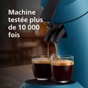 Philips Senseo Original Plus Machine à café à dosettes, Sélection de l'intensité du café, Technologie Coffee Boost, 2 tasses a la fois, Plastique recyclé, Bleu Paon (CSA210/00) - 4