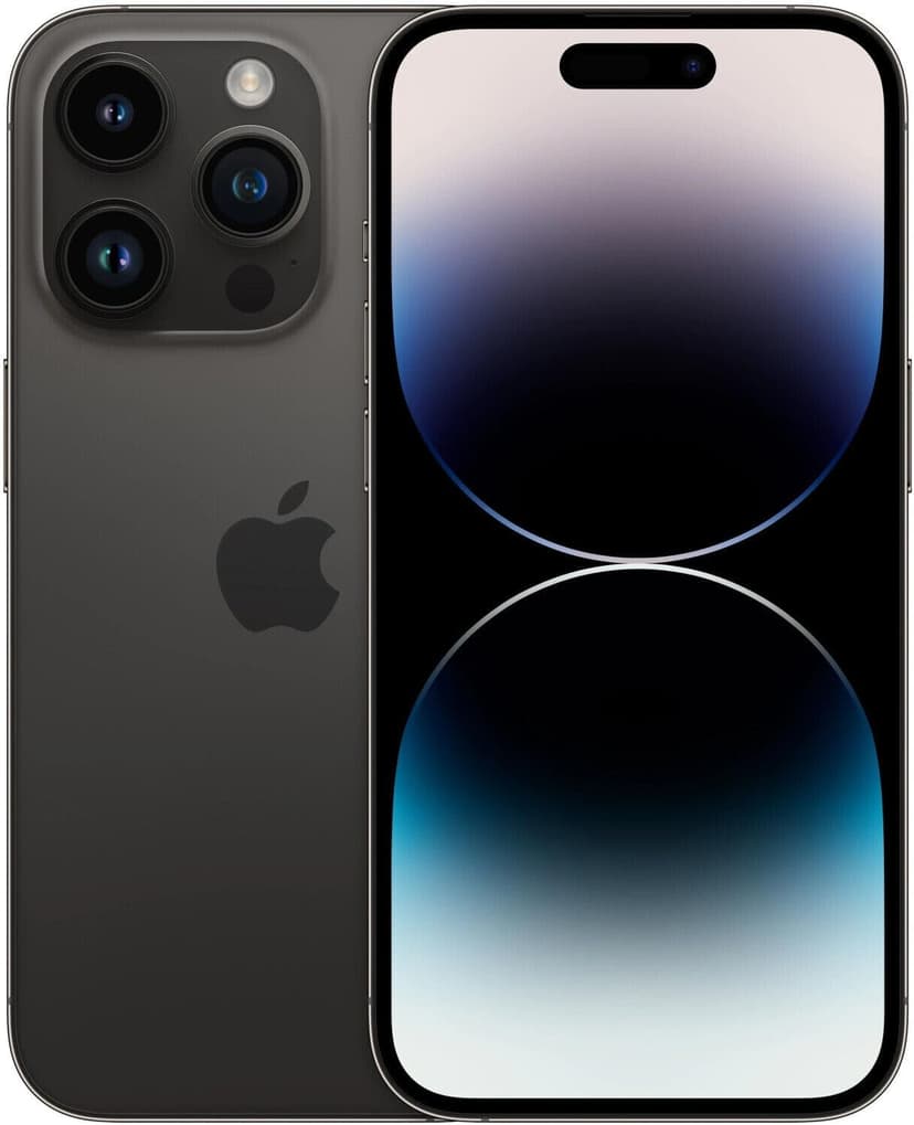 Apple iPhone 14 Pro, 256 Go, Noir sidéral (Reconditionné) - 1