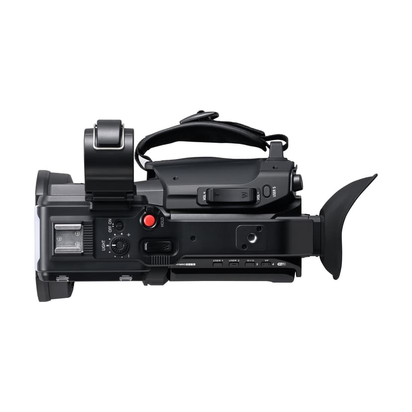 Panasonic AG-CX18EH 4K 60p Professional Camcorder with 25mm Wide-Angle Lens, 24x Zoom, 3G-SDI, XLR, 5-Axis Hybrid OIS, LED Light, Wi-Fi, USB PD, Black - 8