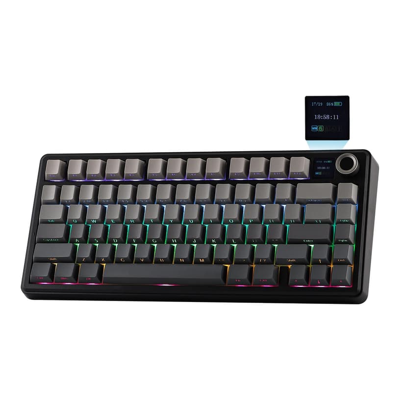 EPOMAKER X Aula F75 Max Clavier Mécanique sans Fil avec É… - 1