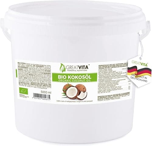MeaVita Huile de Noix de Coco Biologique Native dans un S…