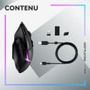 Logitech G G502 X Plus Lightspeed Souris Gaming RVB sans Fil - Souris Optique Boutons Hybrides LIGHTFORCE, LIGHTSYNC RVB, Capteur Gaming Hero 25K, Compatible avec PC - macOS/Windows - Noir - 9