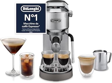 De'Longhi Dedica Duo EC890.M, Barista Coffee Machine with…
