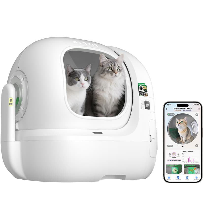 PETKIT PUROBOT MAX PRO 2 Self-cleaning Litter Box - 1