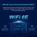 TP-Link Deco XE75 Wi-Fi 6E Mesh WLAN Set (2 Pack), AX5400 Tri-Band Router & Repeater (Range up to 510 m², WPA3, Ideal for Large Houses, Compatible with Amazon Alexa, 6X Gigabit Ports) White - 4