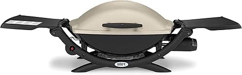 Weber Barbecue à gaz Q2000 55 x 39 cm avec tables latéral…